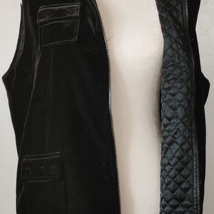 Velvet casual vest